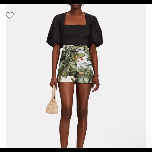 NWT FRAME Denim Nina Top in Black. - Picture 2 of 5